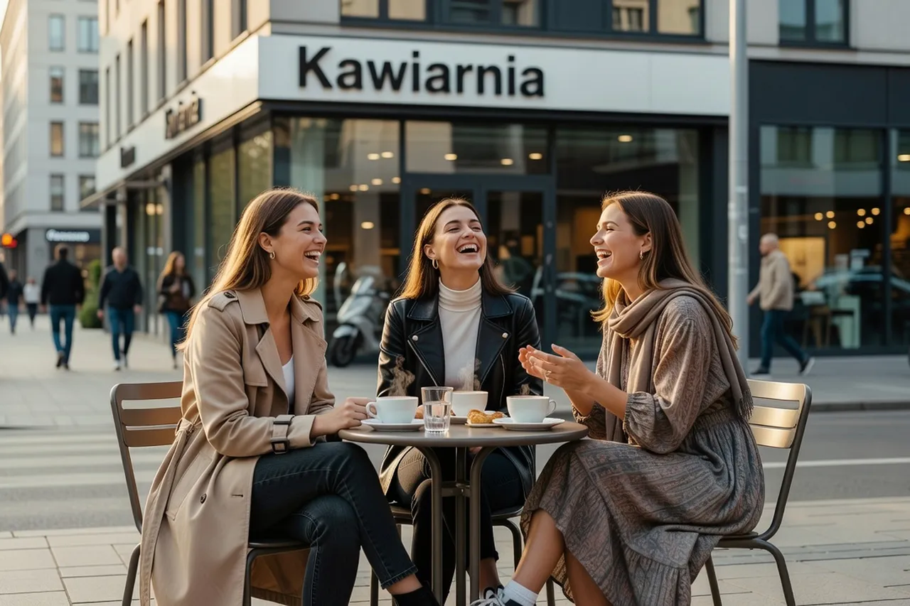 Jeunes femmes polonaises en sortie urbaine, style contemporain et ambiance dynamique