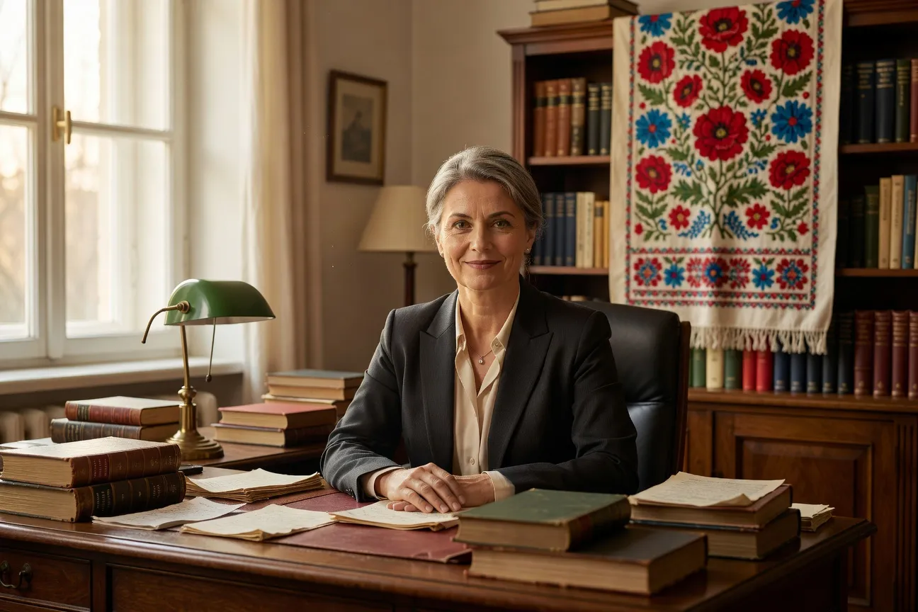 Barbara Kowalczyk, historienne du folklore polonais, université de Poznań