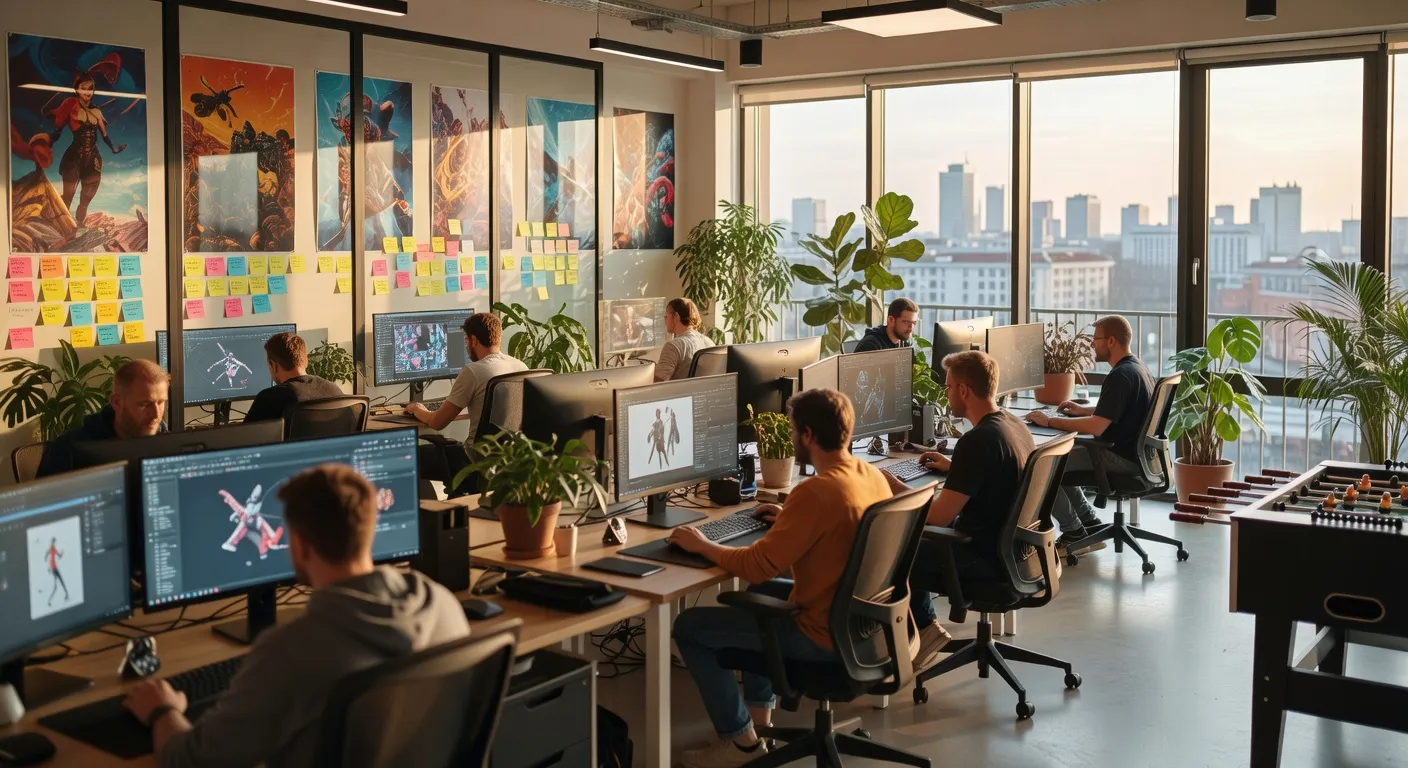 Studio CD Projekt Red Varsovie environnement de travail developpeurs