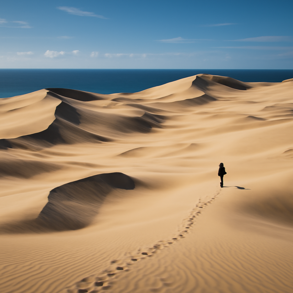 Dunes mouvantes parc Słowiński Baltique