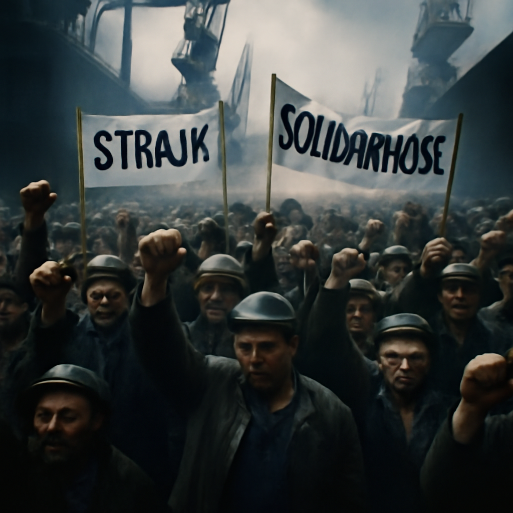Grève des chantiers navals de Gdańsk 1980