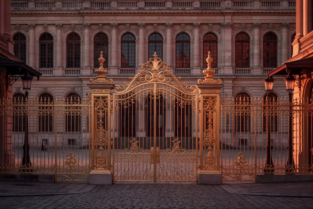 Grilles dorées et façade néoclassique de la place Stanislas à Nancy