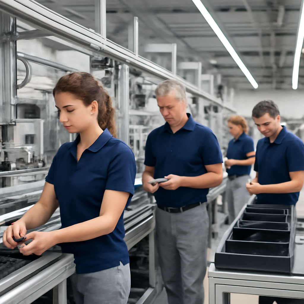 Réfugiés ukrainiens travaillant en Pologne