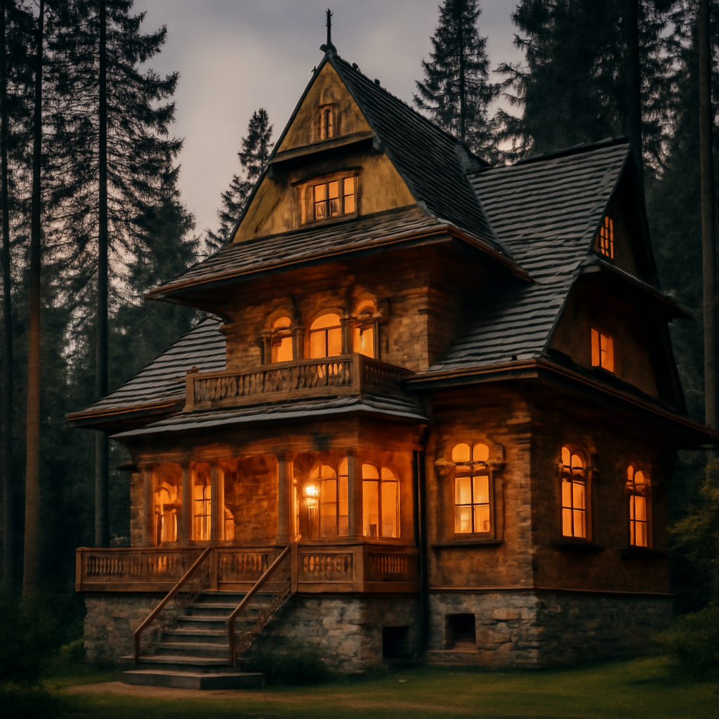 Villa Koliba premier bâtiment style Zakopane