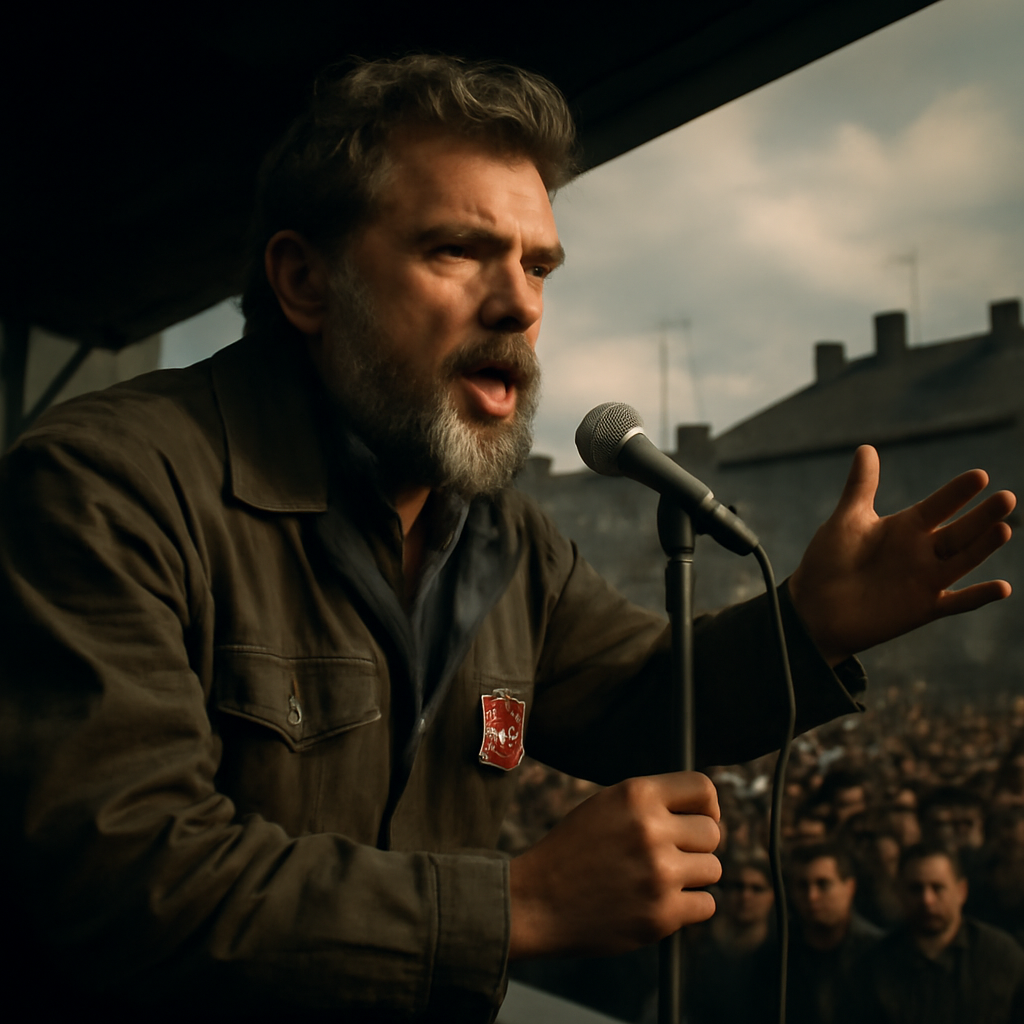 Lech Wałęsa leader de Solidarność