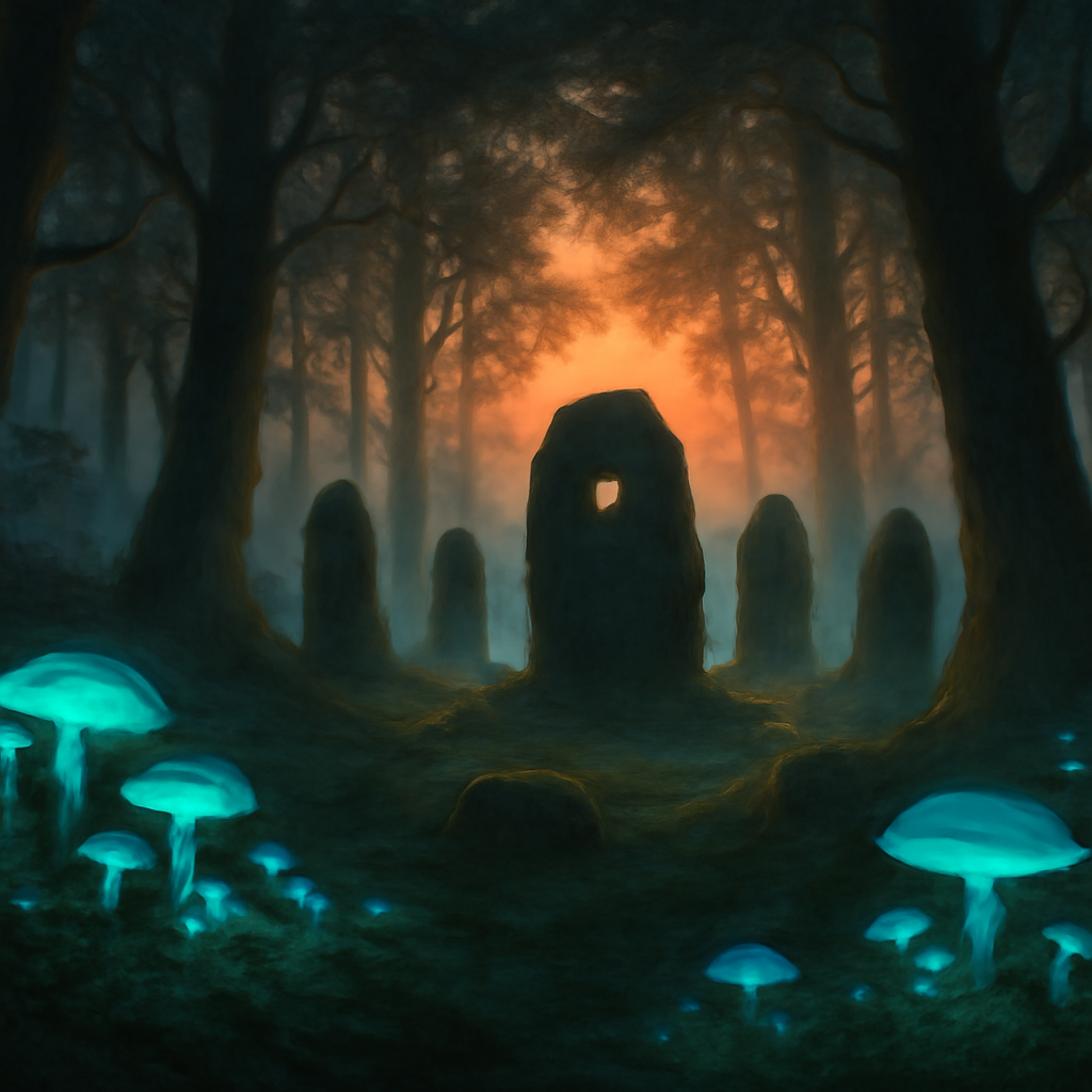 Paysage slave inspiré de The Witcher Pologne